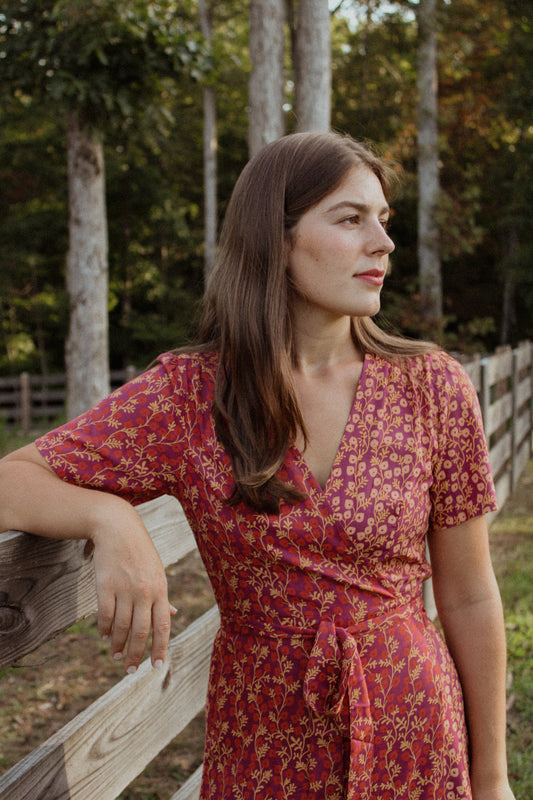 The Poppy Wrap Dress