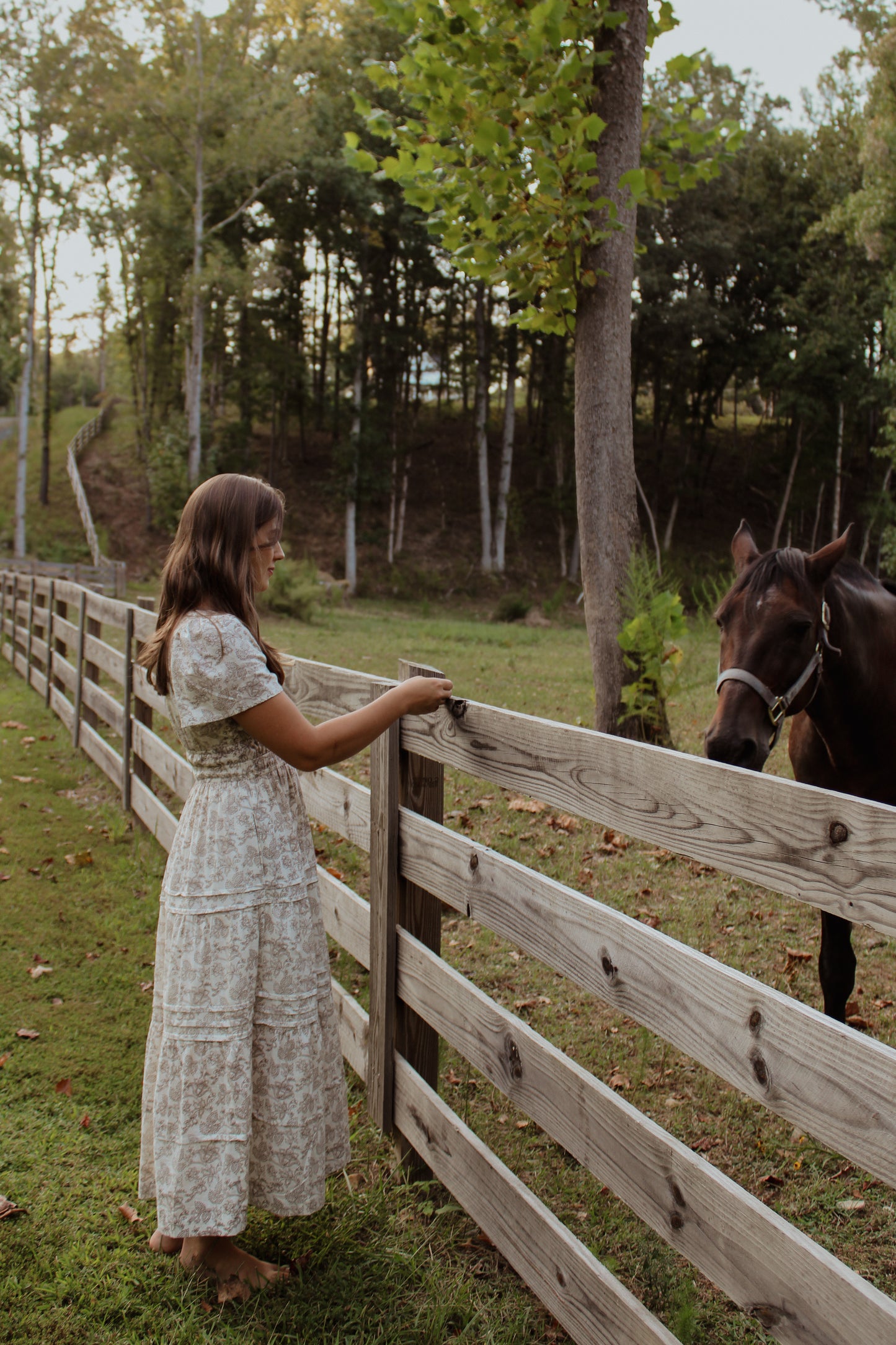 The Blair Smocked Waist Maxi Dress