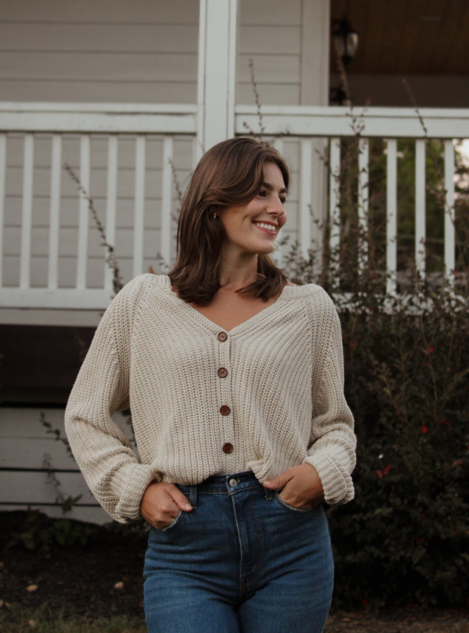 Cotton sweater