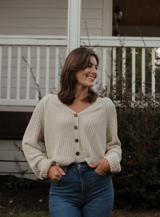 Cotton sweater