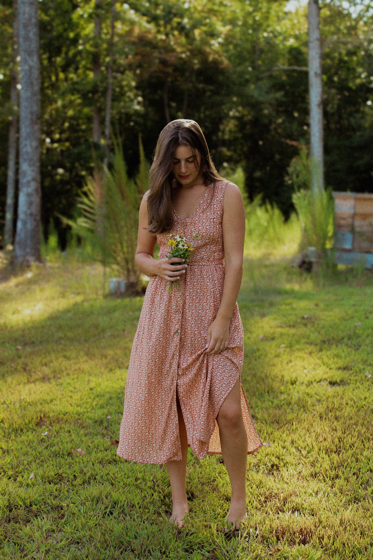 The Wren Pinafore Dress